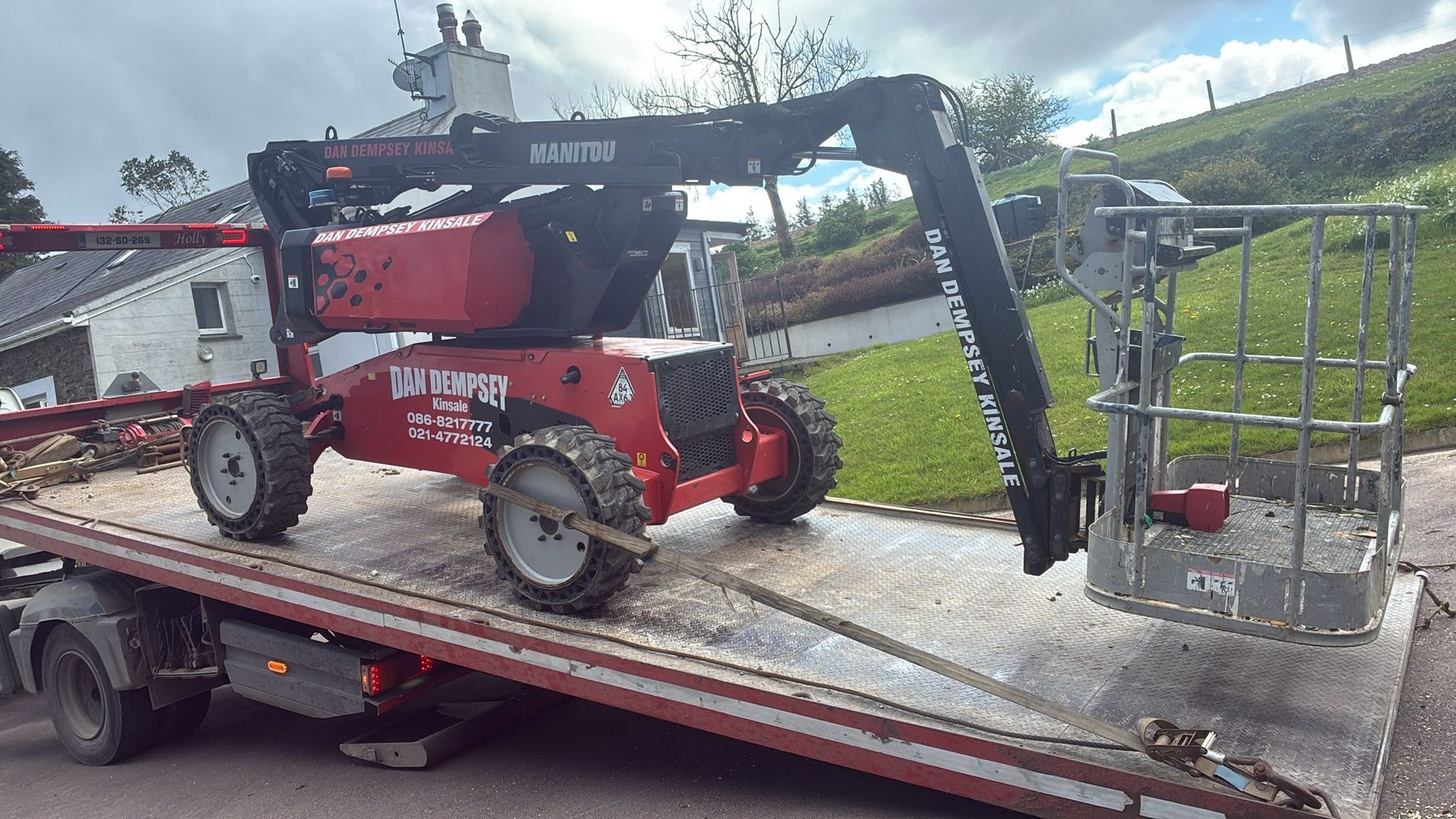 Dan Dempsey Kinsale recovery vehicle and transport work