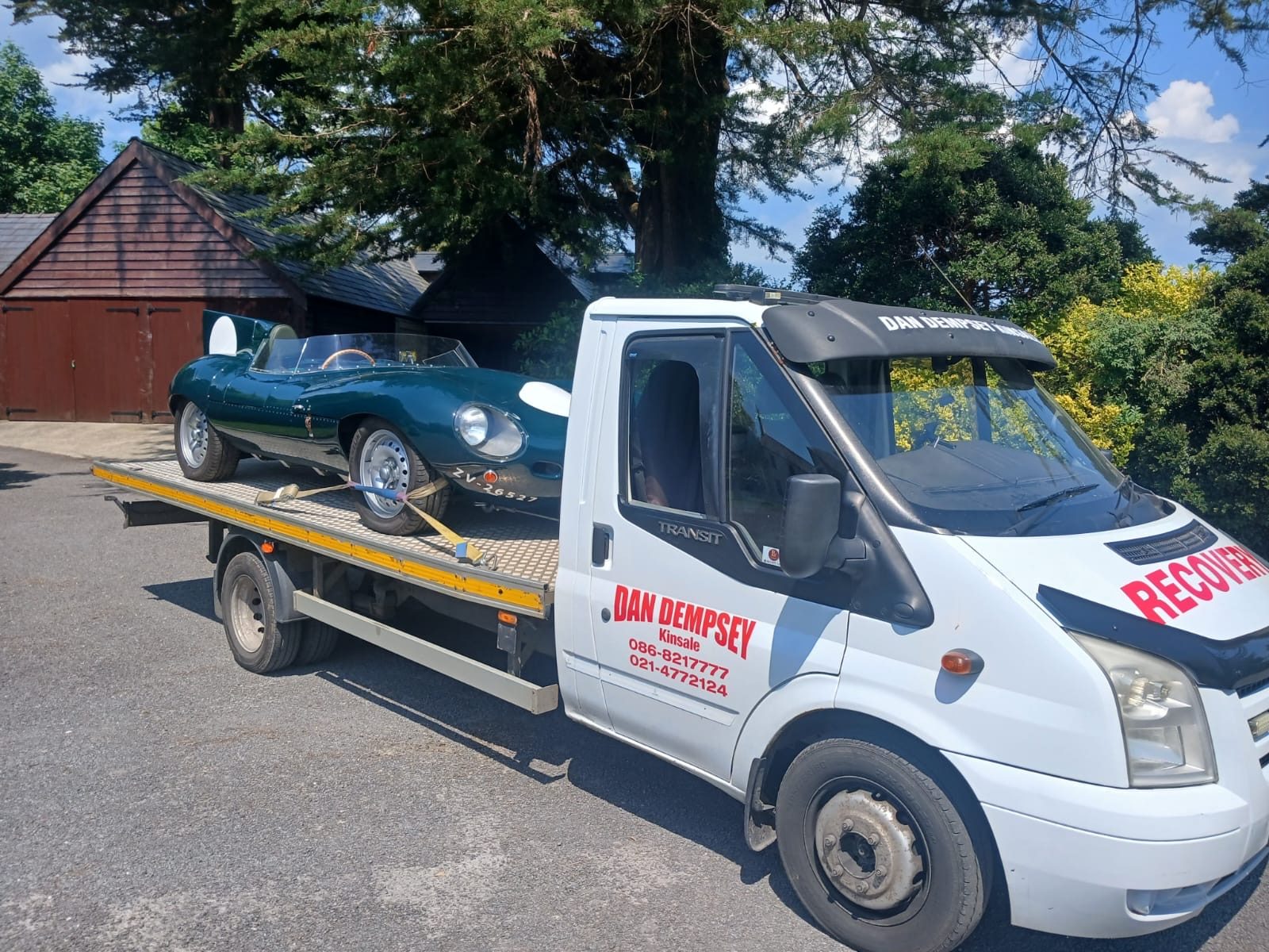 Dan Dempsey Kinsale recovery vehicle and transport work