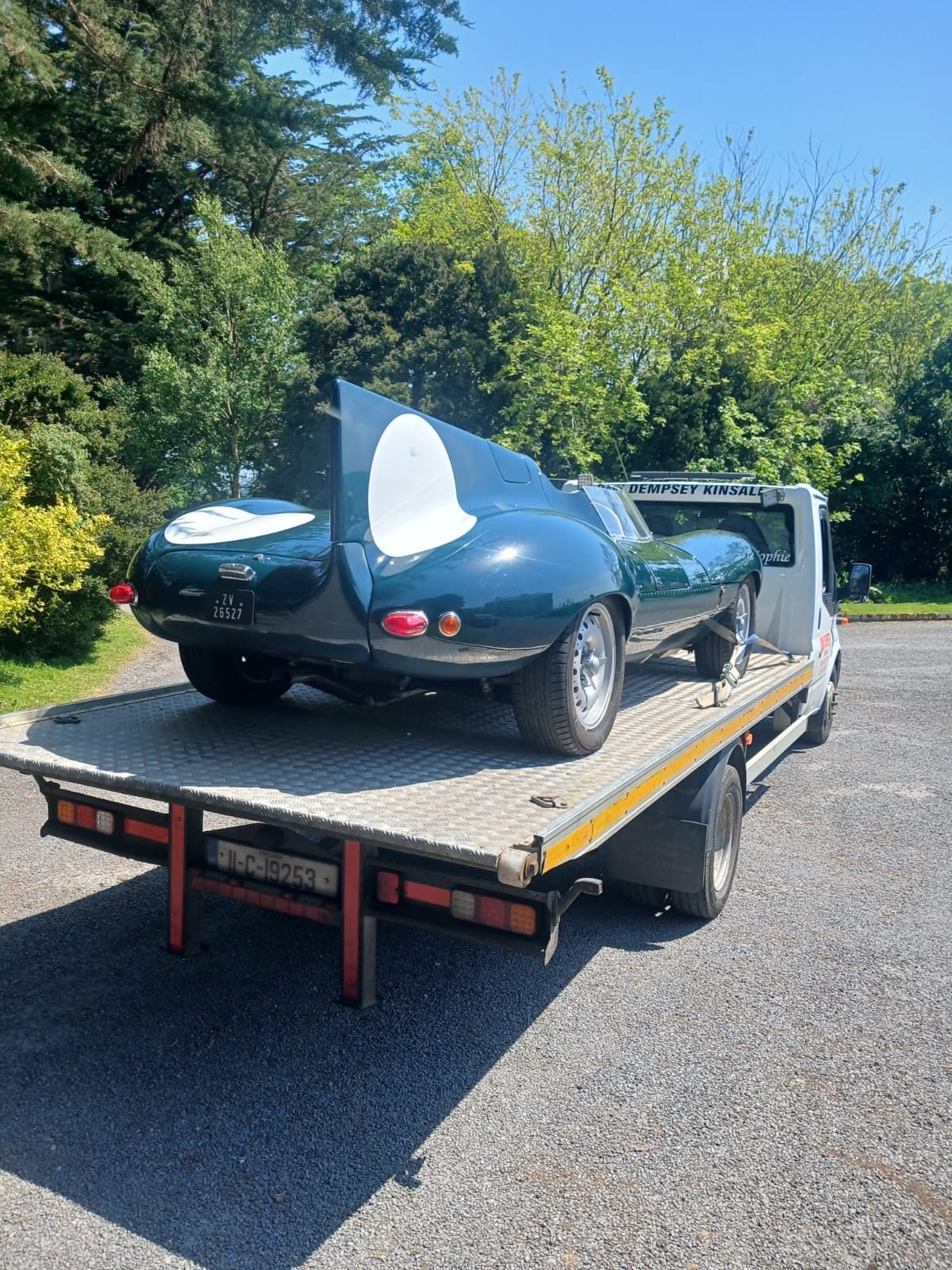 Dan Dempsey Kinsale recovery vehicle and transport work