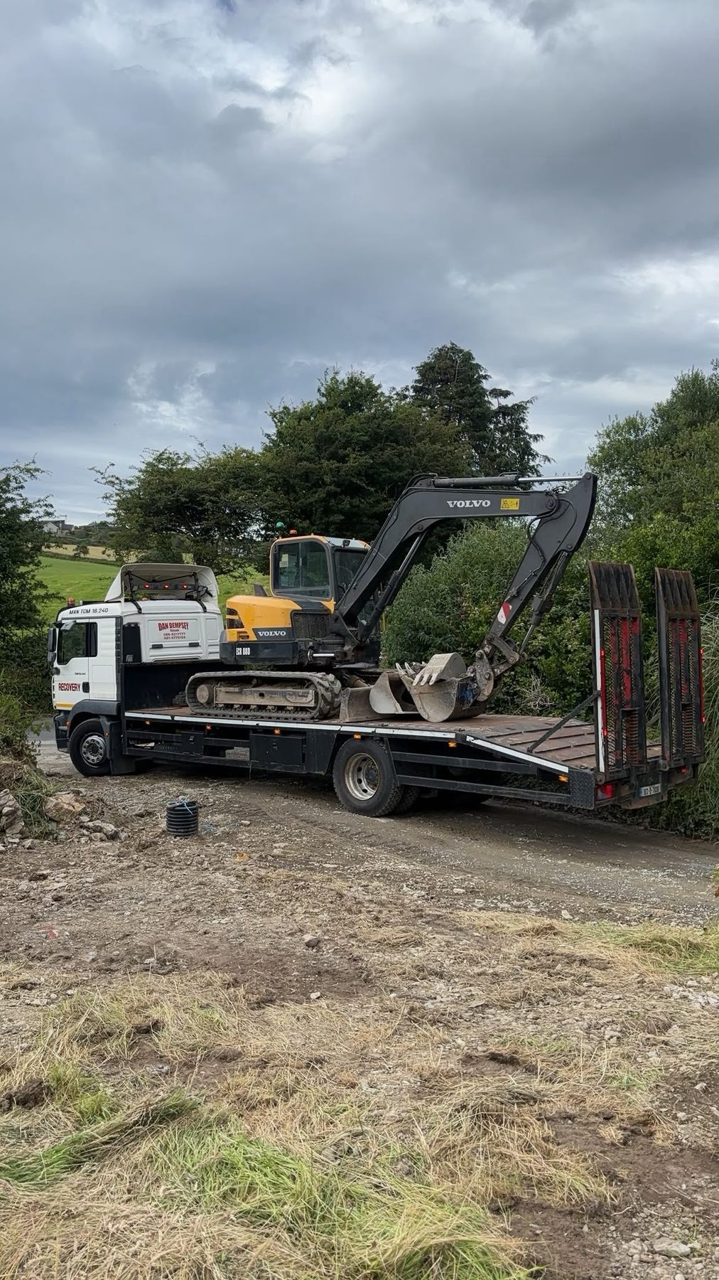 Dan Dempsey Kinsale recovery vehicle and transport work