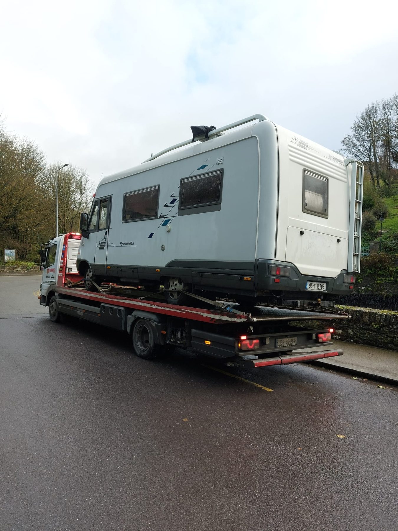 Dan Dempsey Kinsale recovery vehicle and transport work