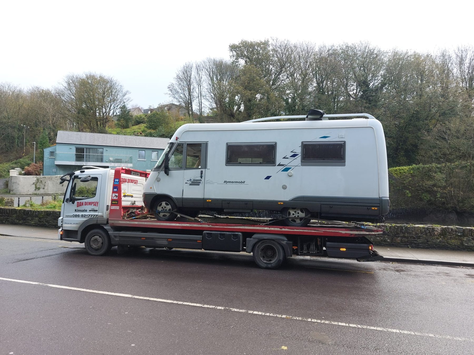 Dan Dempsey Kinsale recovery vehicle and transport work
