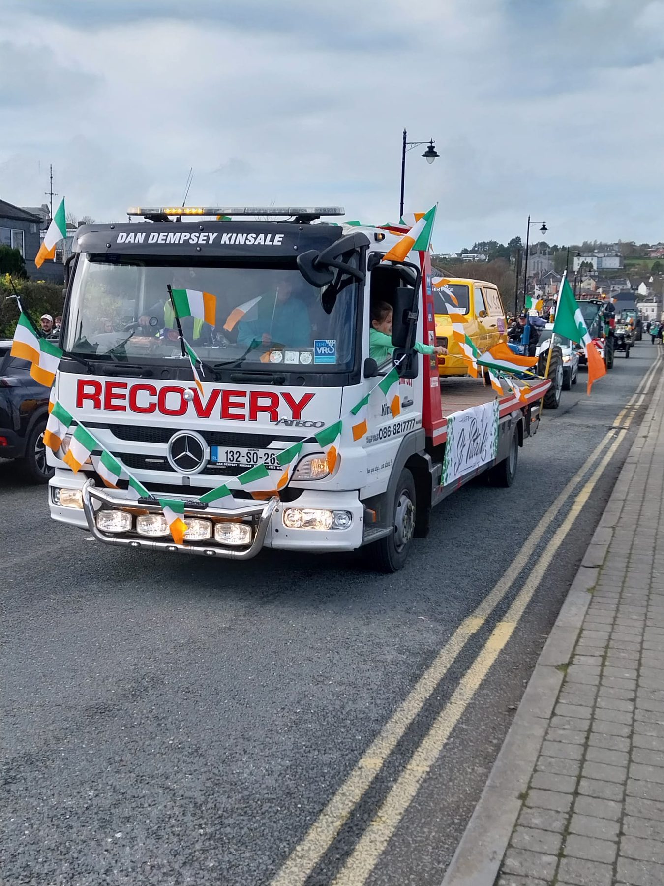 Dan Dempsey Kinsale recovery vehicle and transport work