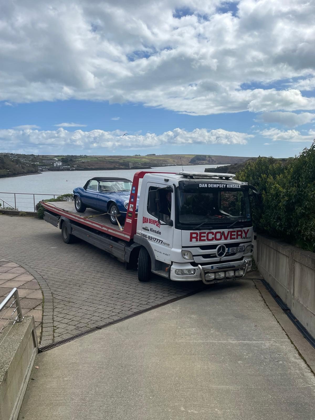 Dan Dempsey Kinsale recovery vehicle and transport work