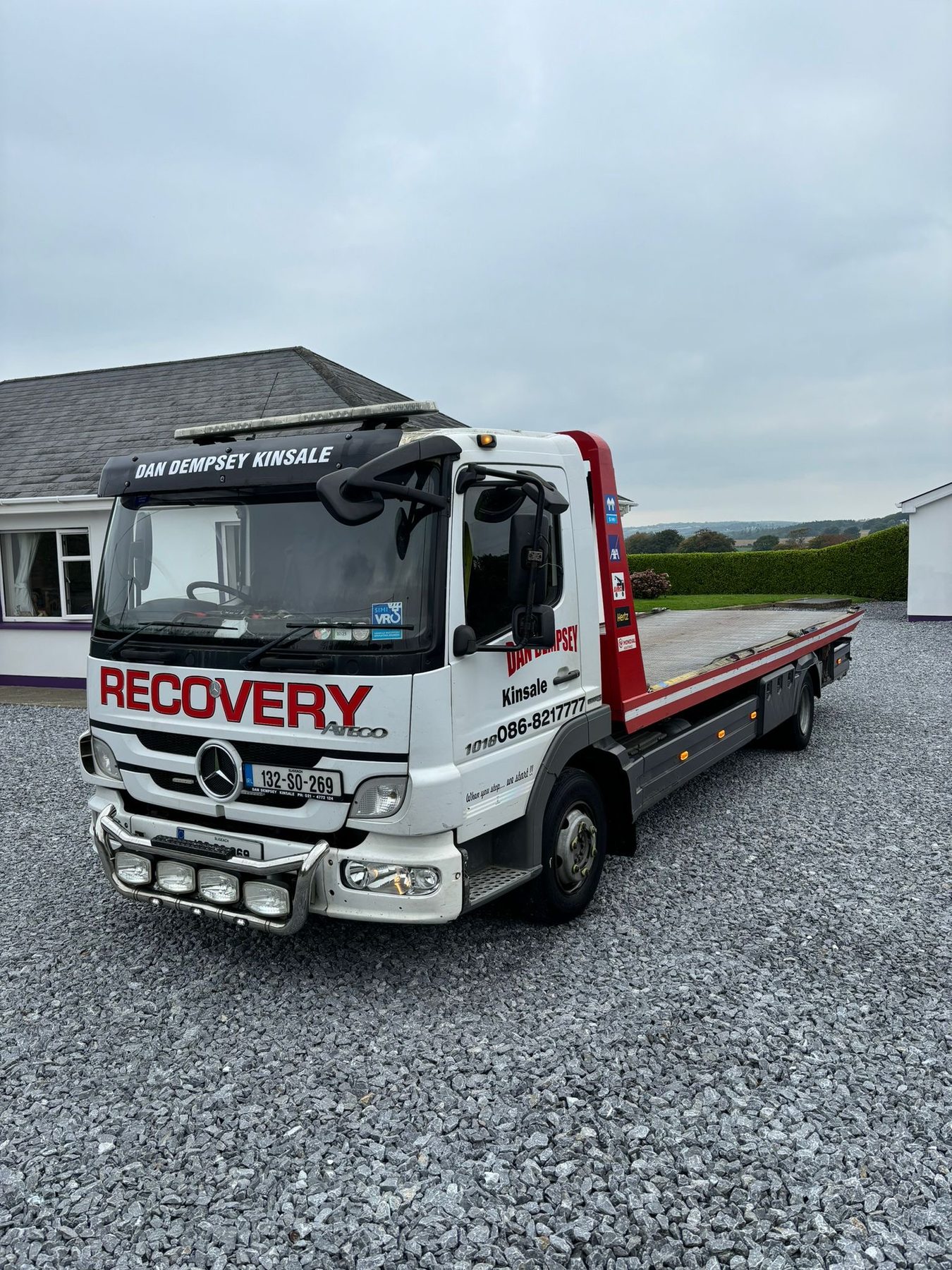 Dan Dempsey Kinsale recovery vehicle and transport work