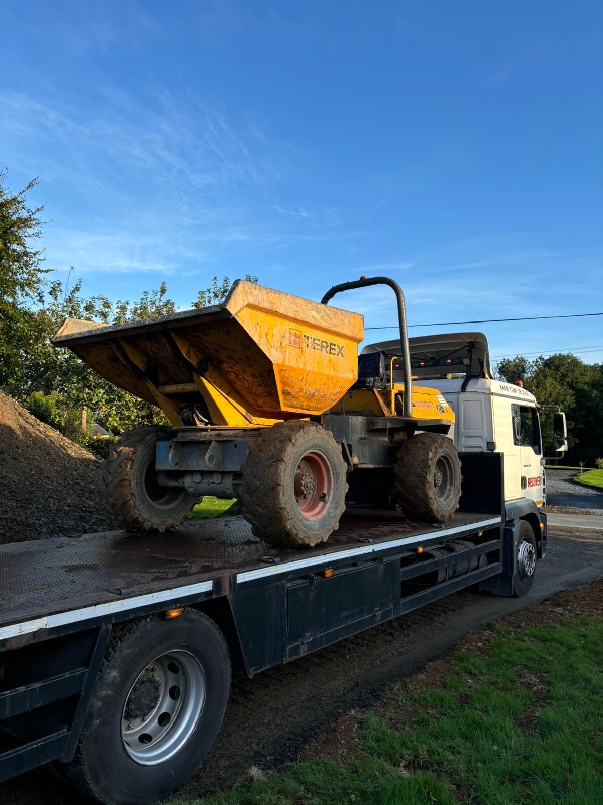Dan Dempsey Kinsale recovery vehicle and transport work