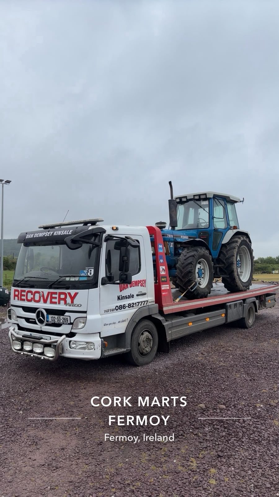 Dan Dempsey Kinsale recovery vehicle and transport work