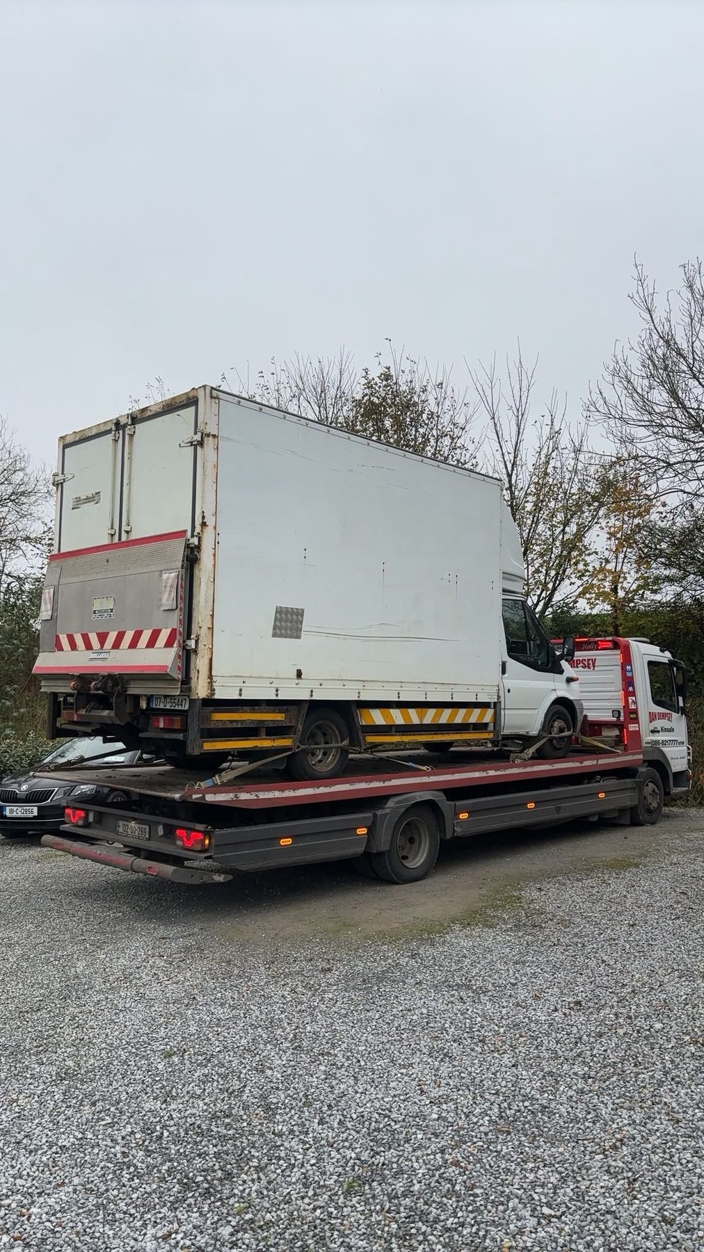 Dan Dempsey Kinsale recovery vehicle and transport work