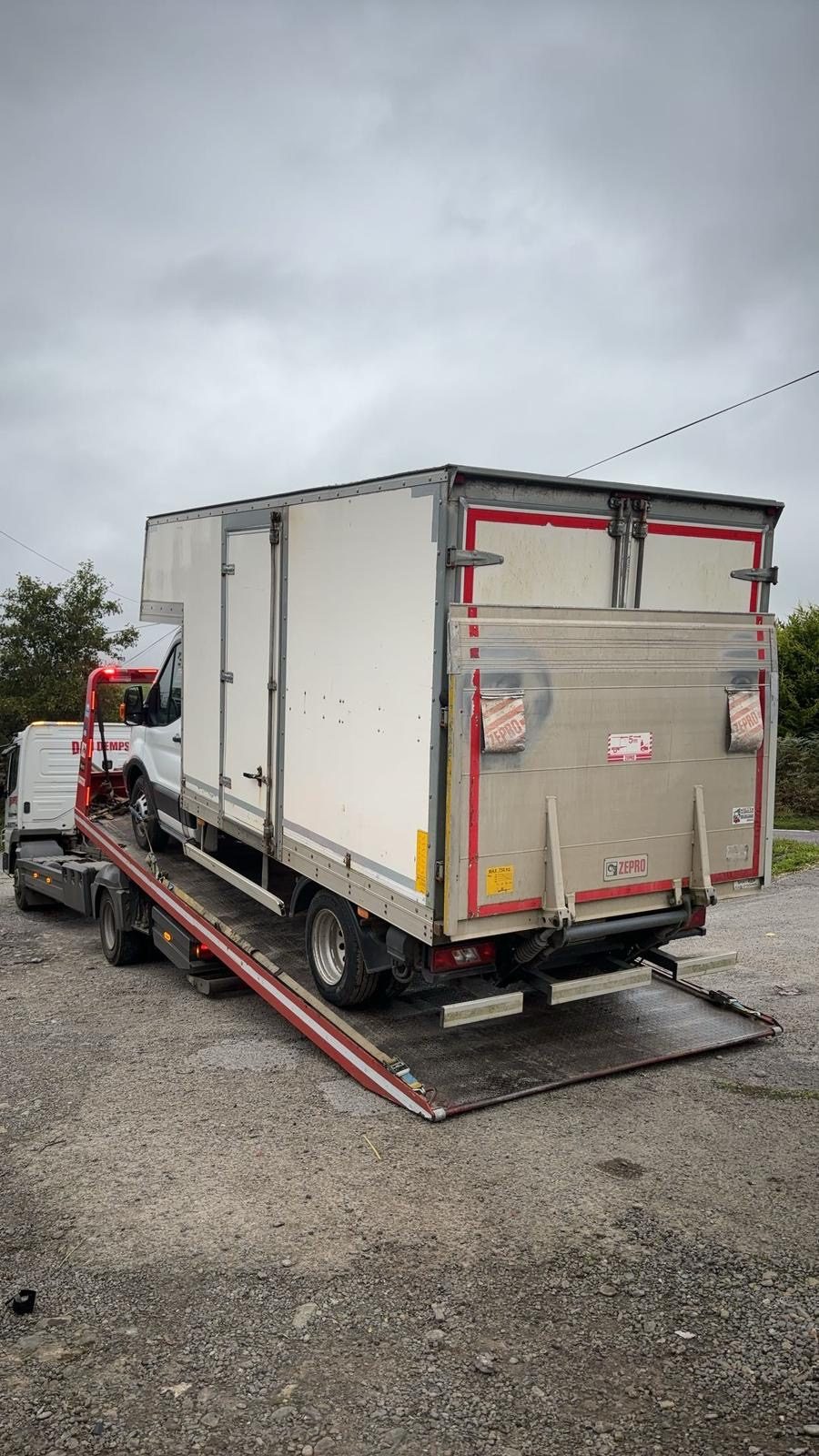 Dan Dempsey Kinsale recovery vehicle and transport work