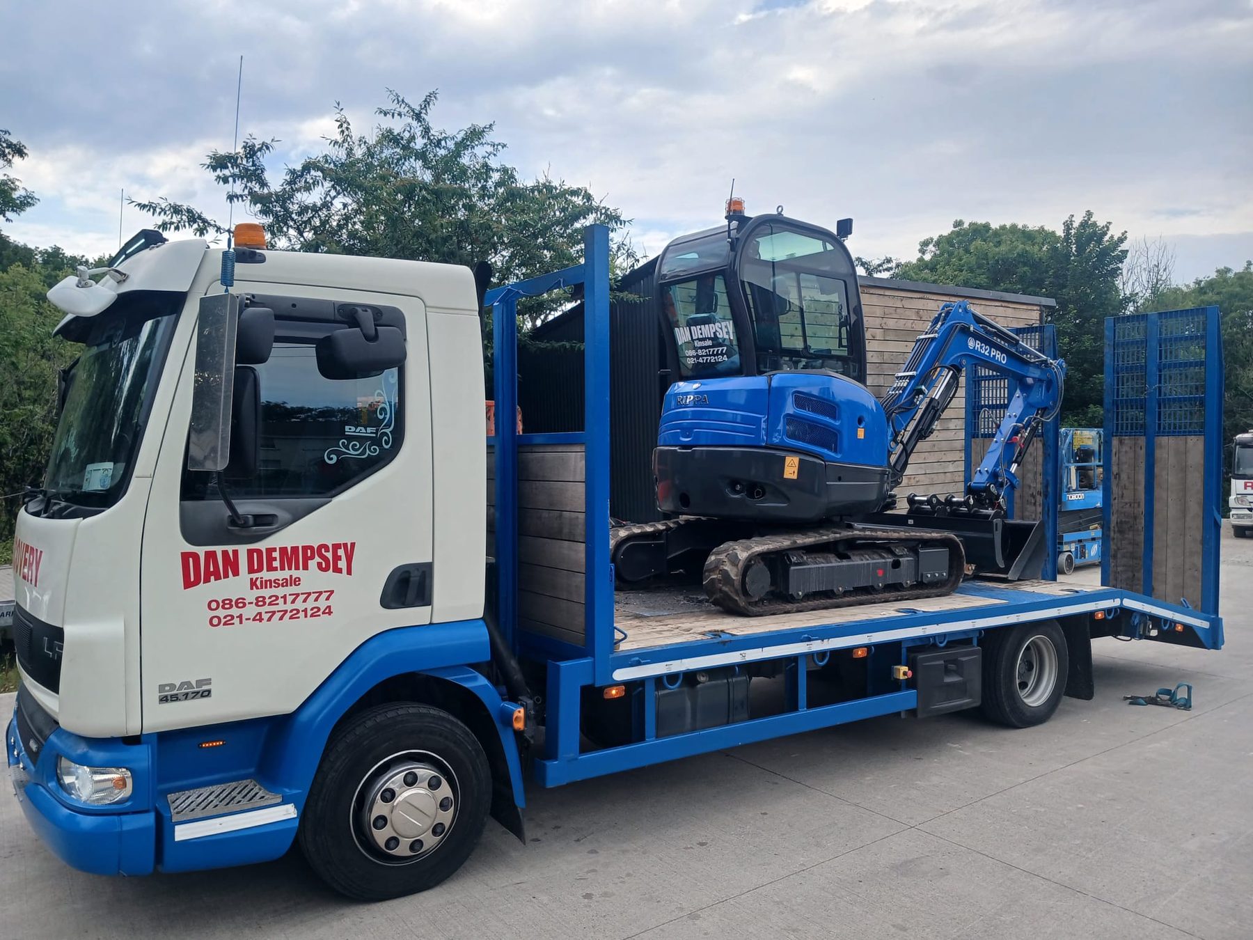 Dan Dempsey Kinsale recovery vehicle and recovery work