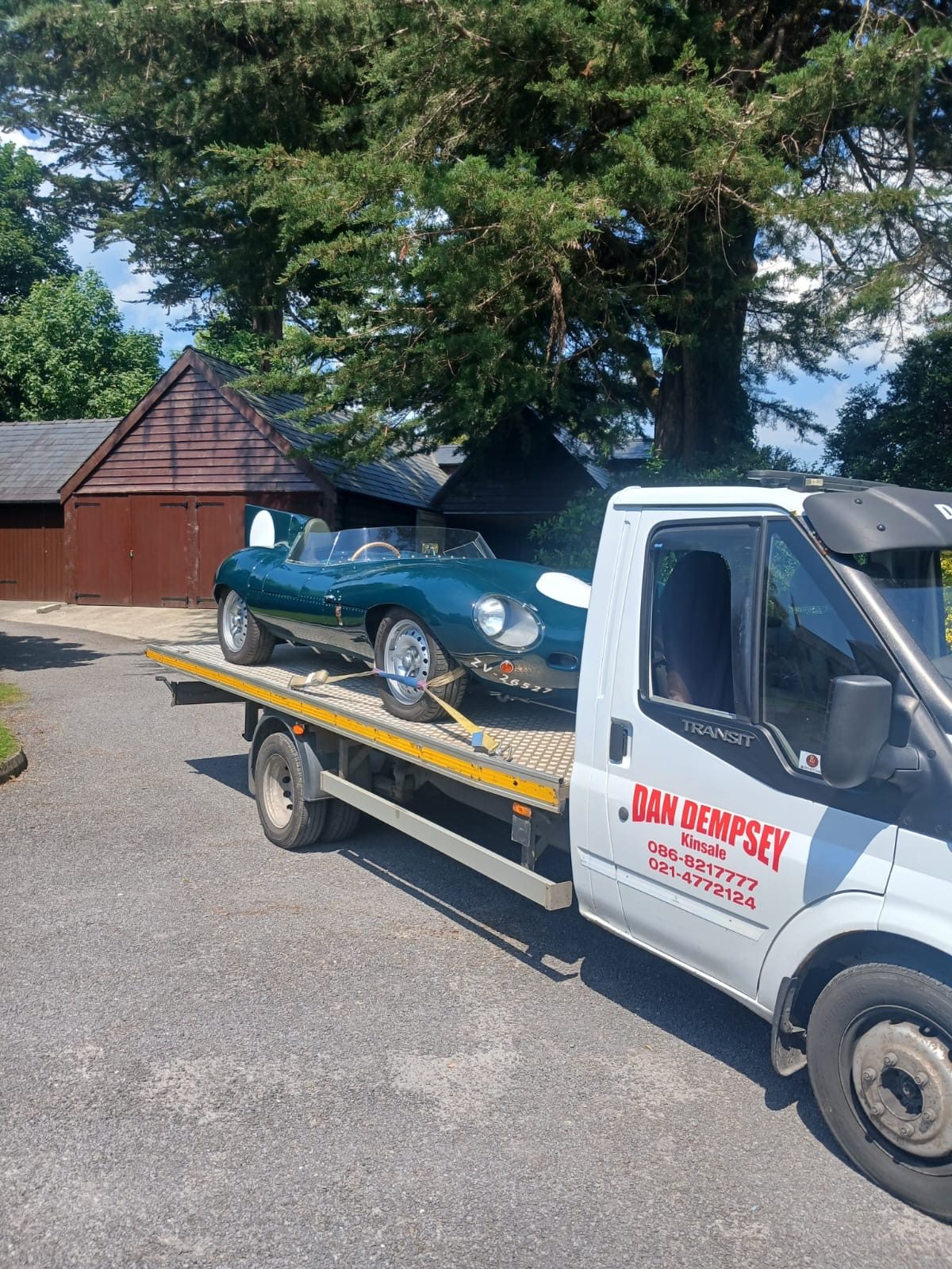 Dan Dempsey Kinsale recovery vehicle and transport work